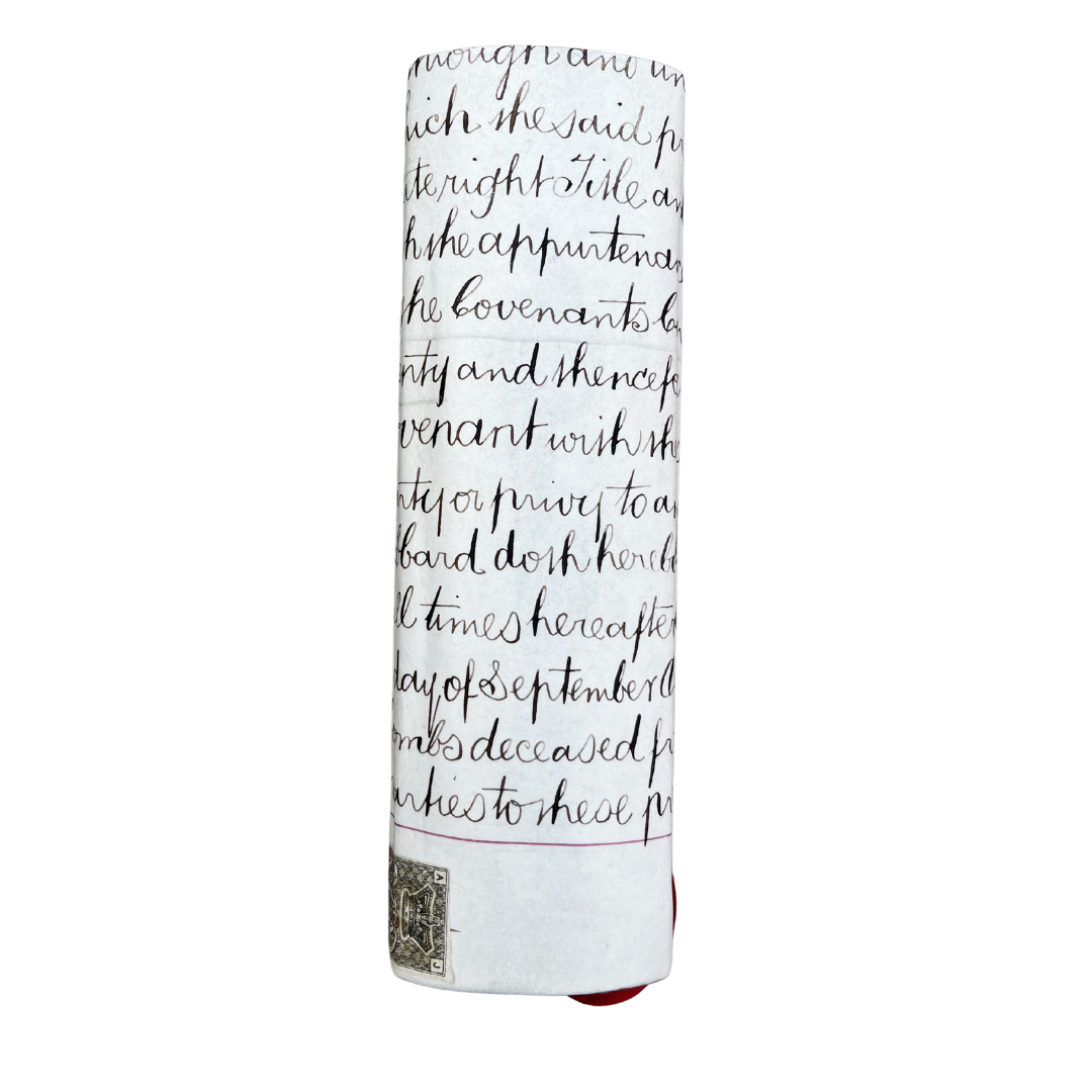 Hand-Crafted- Limited edition 18th. Century Parchment Skin